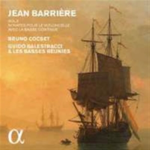 Barrière Jean - Sonatas For Cello & Basso Continuo, in der Gruppe CD bei Bengans Skivbutik AB (1712667)