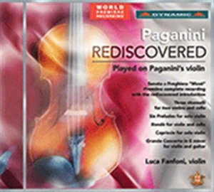 Paganini Niccolo - Paganini Rediscovered in der Gruppe CD bei Bengans Skivbutik AB (1712679)