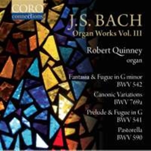 Bach J S - Organ Works, Vol. 3 in der Gruppe CD bei Bengans Skivbutik AB (1712680)