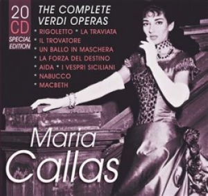 Callas Maria - Verdi Opern in der Gruppe CD / Pop-Rock bei Bengans Skivbutik AB (1714305)