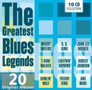 Blandade Artister - Greatest Blues Legends in der Gruppe CD bei Bengans Skivbutik AB (1714308)