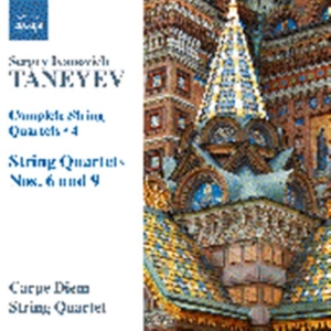 Taneyev Sergey - String Quartets, Vol. 4 in der Gruppe CD bei Bengans Skivbutik AB (1714323)