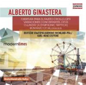 Ginastera Alberto - Orchestral Works in der Gruppe CD bei Bengans Skivbutik AB (1714327)