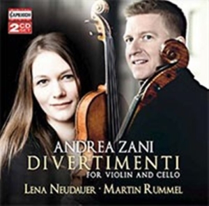 Zani Andrea - Divertimenti For Violin And Cello in der Gruppe CD bei Bengans Skivbutik AB (1714331)