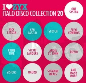 Various Artists - Zyx Italo Disco Collection 20 in der Gruppe CD / Bestseller bei Bengans Skivbutik AB (1718842)