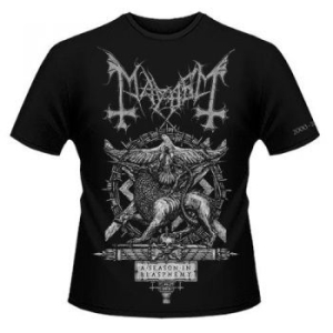 Mayhem - T/S A Season In Blasphemy (S) in der Gruppe MERCH bei Bengans Skivbutik AB (1719044)
