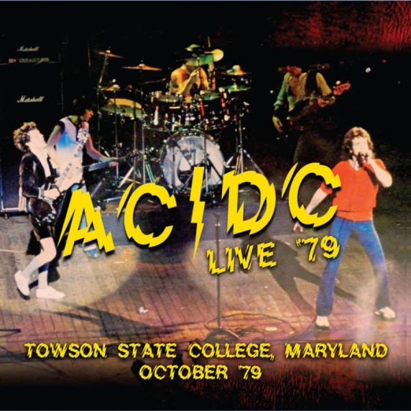 Ac/Dc - Towson State Collage 1979 in der Gruppe CD / Rock bei Bengans Skivbutik AB (1721295)
