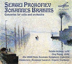 Brahms Johannes / Prokofiev Serge - Concertos For Cello And Orchestra in der Gruppe CD bei Bengans Skivbutik AB (1724191)