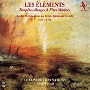 Rebel / Telemann / Vivaldi - Les Éléments in der Gruppe MUSIK / SACD / Klassiskt bei Bengans Skivbutik AB (1728738)