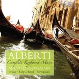 Alberti Domenico - Complete Keyboard Music in der Gruppe CD bei Bengans Skivbutik AB (1733871)