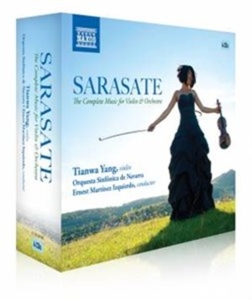 Sarasate Pablo De - The Complete Music For Violin And O in der Gruppe Externt_Lager / Naxoslager bei Bengans Skivbutik AB (1735325)