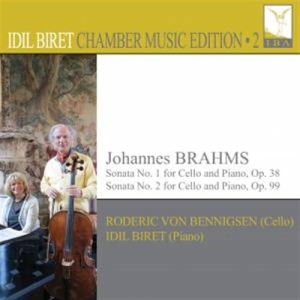 Brahms Johannes - Cello Sonatas Nos. 1 & 2 in der Gruppe CD bei Bengans Skivbutik AB (1735327)