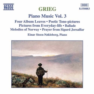 Grieg Edvard - Piano Music Vol 3 in der Gruppe CD bei Bengans Skivbutik AB (1782906)