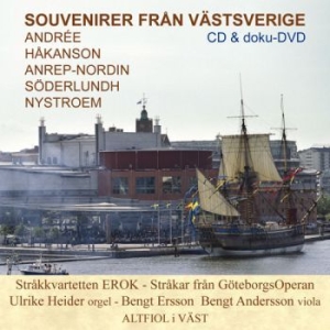 Stråkkvartetten EROK - Souvenirer Från Västsverige in der Gruppe CD bei Bengans Skivbutik AB (1786398)