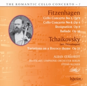 Fitzenhagen / Tchaikovsky - The Romantic Cello Concerto, Vol. 7 in der Gruppe CD bei Bengans Skivbutik AB (1787162)