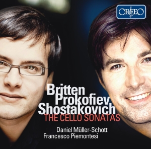 Britten / Prokofiev / Shostakovich - Cello Sonatas in der Gruppe Externt_Lager / Naxoslager bei Bengans Skivbutik AB (1788303)