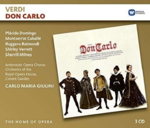 Carlo Maria Giulini - Verdi: Don Carlo in der Gruppe CD bei Bengans Skivbutik AB (1788968)