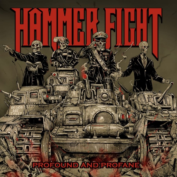 Hammer Fight - Profound And Profane in der Gruppe CD / Hårdrock/ Heavy metal bei Bengans Skivbutik AB (1791335)