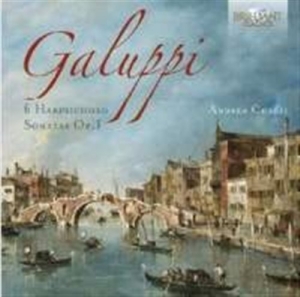 Galuppi Baldassare - Harpsichord Sonatas in der Gruppe CD bei Bengans Skivbutik AB (1799081)