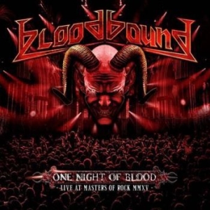 Bloodbound - One Night Of Blood (Dvd / Cd) in der Gruppe Minishops / Bloodbound bei Bengans Skivbutik AB (1802342)