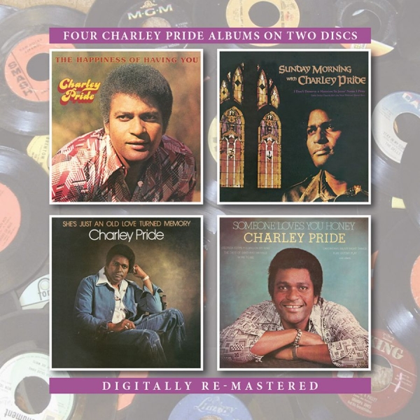 Charley Pride - Happiness./Sunday Morning/She's Jus in der Gruppe CD / Country bei Bengans Skivbutik AB (1810325)