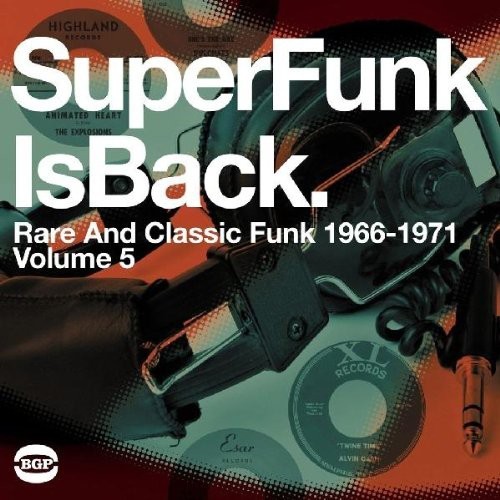 Various Artists - Super Funk Is Back Vol 5: Rare And in der Gruppe VINYL / RNB, Disco & Soul bei Bengans Skivbutik AB (1810354)