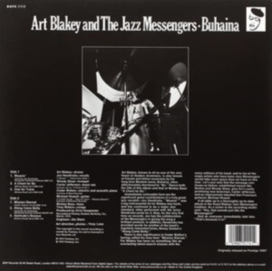 Blakey Art And The Jazz Messengers - Buhaina in der Gruppe VINYL bei Bengans Skivbutik AB (1810375)