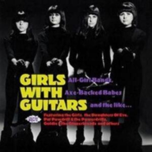 Various Artists - Girls With Guitars in der Gruppe CD bei Bengans Skivbutik AB (1811041)