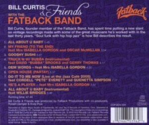 Bill Curtis And Friends - With The Fatback Band in der Gruppe CD bei Bengans Skivbutik AB (1811106)