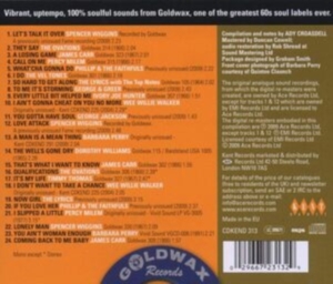 Various Artists - Goldwax Northern Soul in der Gruppe CD bei Bengans Skivbutik AB (1811248)
