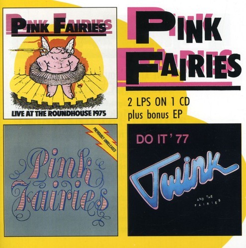 Pink Fairies - Live At The Roundhouse/Previously U in der Gruppe CD / Rock bei Bengans Skivbutik AB (1811493)