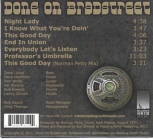 Done On Bradstreet - Time Capsule in der Gruppe Övrigt /  bei Bengans Skivbutik AB (1812422)