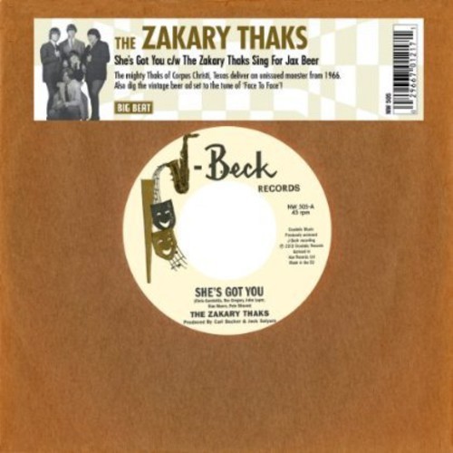Thaks Zakary - She's Got You / Jax Beer Commercial in der Gruppe VINYL / Pop bei Bengans Skivbutik AB (1812497)