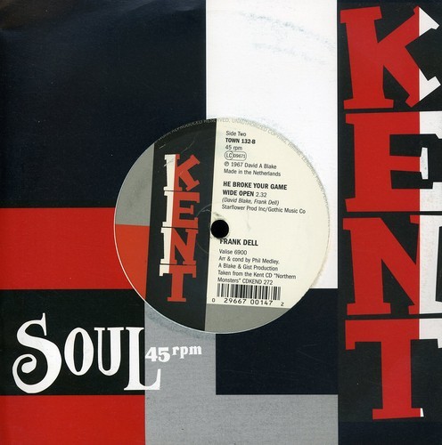 Charmaines / Frank Dell - I Idolize You / He Broke Your Game in der Gruppe VINYL / Pop bei Bengans Skivbutik AB (1816231)