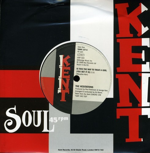 Hesitations/Mary Love Comer - Is This The Way To Treat A Girl/Com in der Gruppe VINYL / Pop bei Bengans Skivbutik AB (1816236)