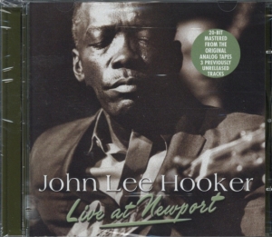Hooker John Lee - Live At Newport in der Gruppe CD bei Bengans Skivbutik AB (1816388)