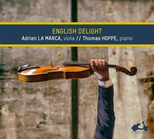 La Marca Adrien Hoppe Thomas - English Delight in der Gruppe CD / Klassiskt bei Bengans Skivbutik AB (1820405)