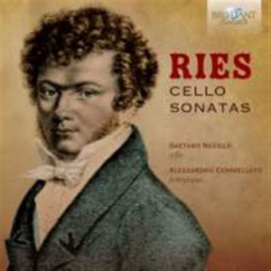 Ries Ferdinand - Cello Sonatas in der Gruppe CD bei Bengans Skivbutik AB (1820420)