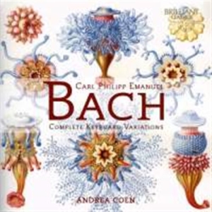 Bach C P E - Complete Keyboard Variations in der Gruppe CD bei Bengans Skivbutik AB (1820425)