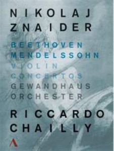 Beethoven / Mendelssohn - Violin Concertos in der Gruppe DVD & BLU-RAY bei Bengans Skivbutik AB (1837540)
