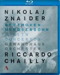 Beethoven / Mendelssohn - Violin Concertos (Bd) in der Gruppe MUSIK / Musik Blu-Ray / Klassiskt bei Bengans Skivbutik AB (1837542)
