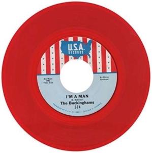 Buckinghams The - I'm A Man / Don't Want To Cry (Red in der Gruppe VINYL / Pop-Rock bei Bengans Skivbutik AB (1837805)