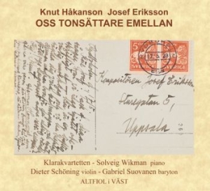 Knut Håkanson Josef Eriksson - Oss Tonsättare Emellan in der Gruppe CD bei Bengans Skivbutik AB (1838381)