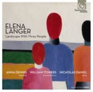 Langer Elena - Landscape With Three People in der Gruppe CD bei Bengans Skivbutik AB (1842286)
