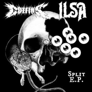 Coffins/Ilsa - Split in der Gruppe VINYL bei Bengans Skivbutik AB (1842295)