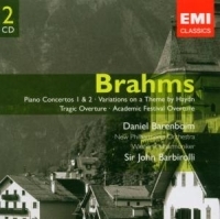 Daniel Barenboim/Sir John Barb - Brahms: Piano Concertos 1 & 2 in der Gruppe CD bei Bengans Skivbutik AB (1845990)