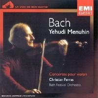 Yehudi Menuhin/Bath Festival O - Bach : Concertos in der Gruppe CD / Klassiskt bei Bengans Skivbutik AB (1846101)