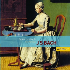 Gustav Leonhardt/Gerd Berg - Bach: 6 Partitas Bwv 825-830 in der Gruppe CD bei Bengans Skivbutik AB (1846441)