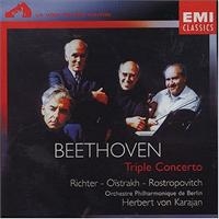 Herbert Von Karajan/Various Ar - Triple Concerto, Piano Sonata in der Gruppe CD bei Bengans Skivbutik AB (1846748)