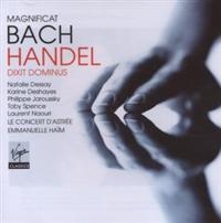 Emmanuelle Haïm Le Concert D' - Handel: Dixit Dominus & Bach: in der Gruppe CD bei Bengans Skivbutik AB (1846786)